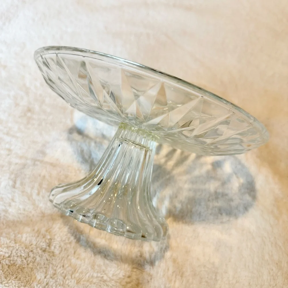 Glass Pedestal Dessert Stand